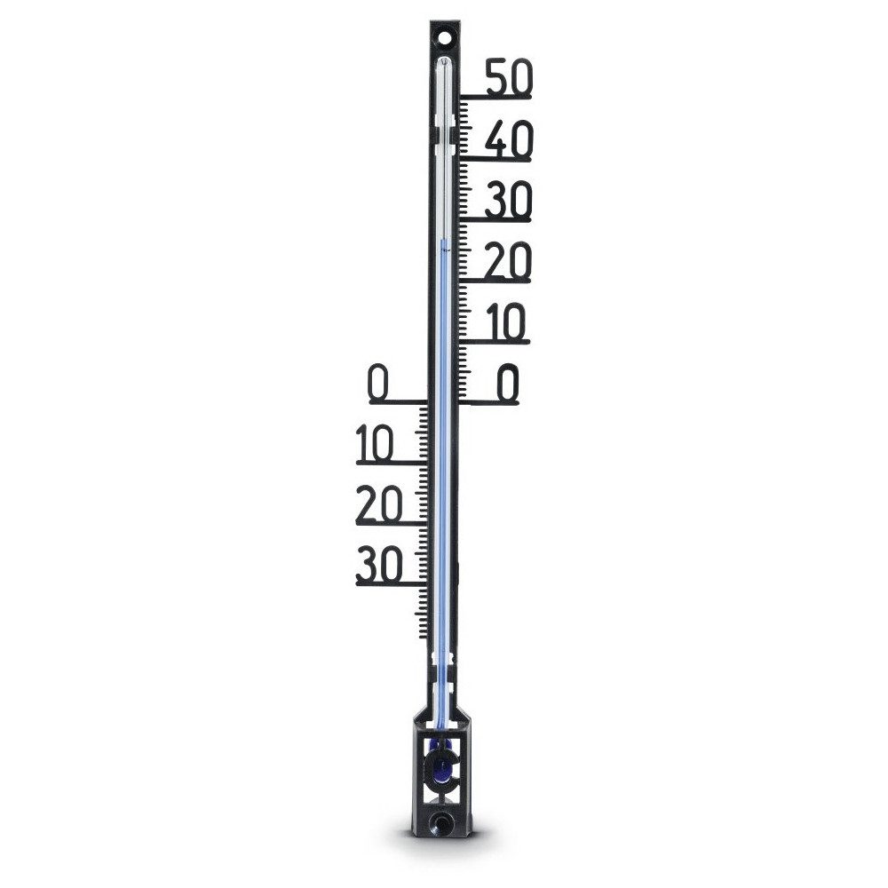 Wetterstation Hama Innen-/Außenthermometer schwarz