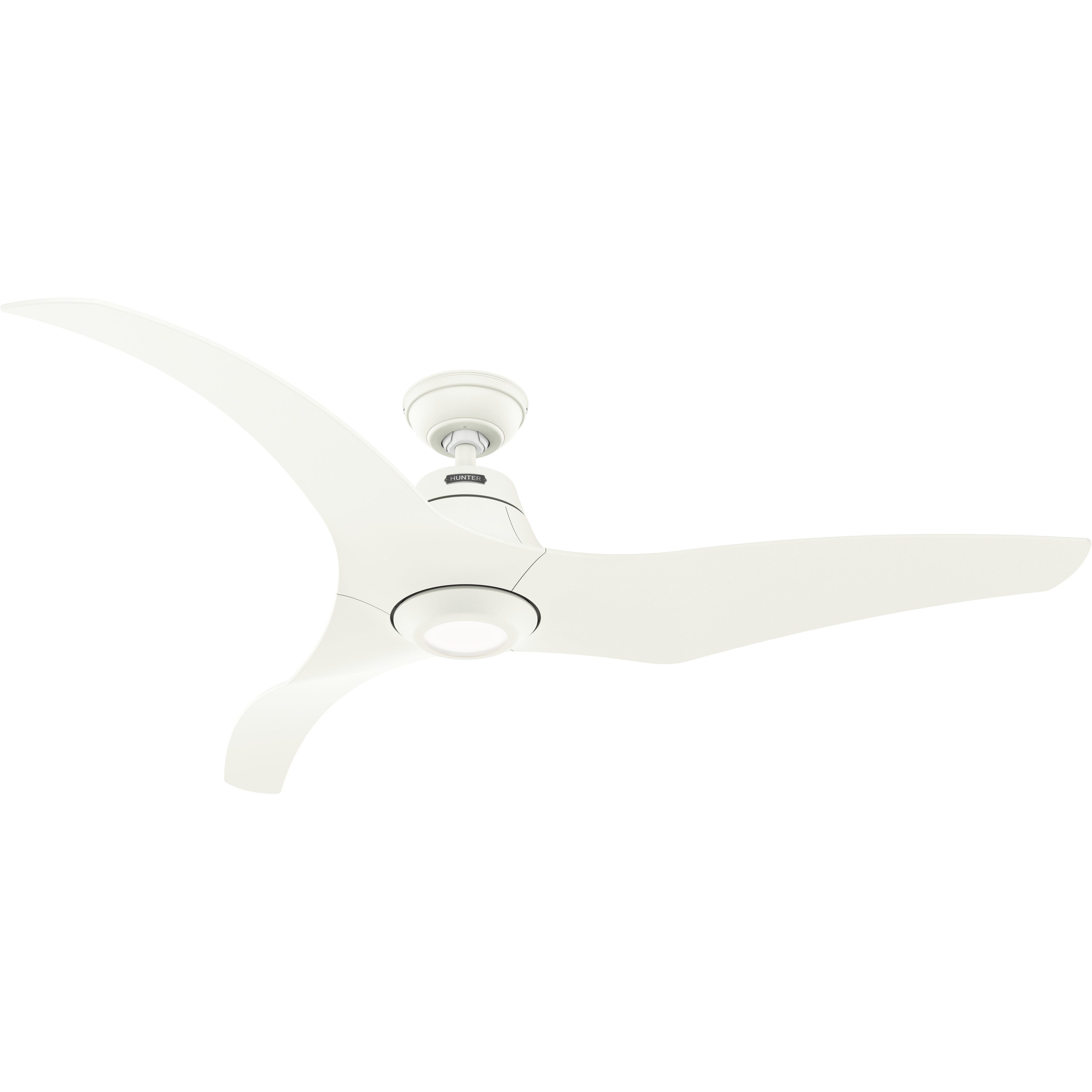 Deckenventilator DC Deckenventilator Stingray Weiß 152 cm mit LED