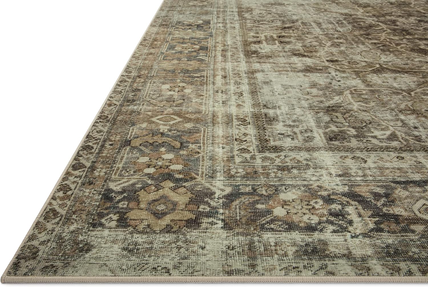 Loloi Magnolia Home by Joanna Gaines Sinclair Collection SIN-01 Pebble/Taupe 7'-6