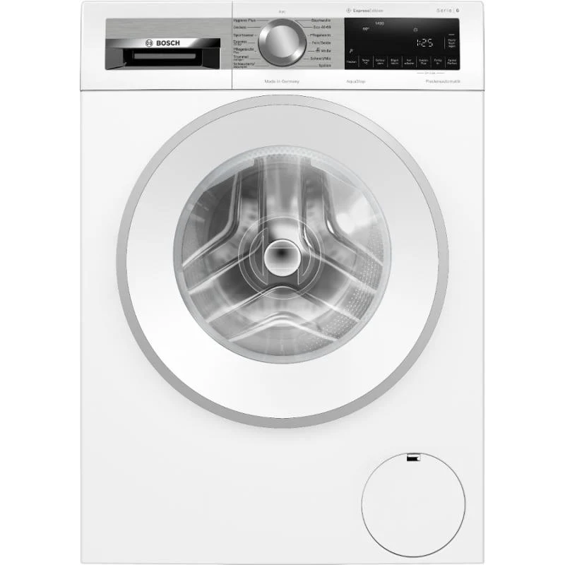 2025 Lavadora BOSCH WGG244F90 Serie 6 (Carga frontal, libre instalación, 9 kg, A, 1400 rpm)