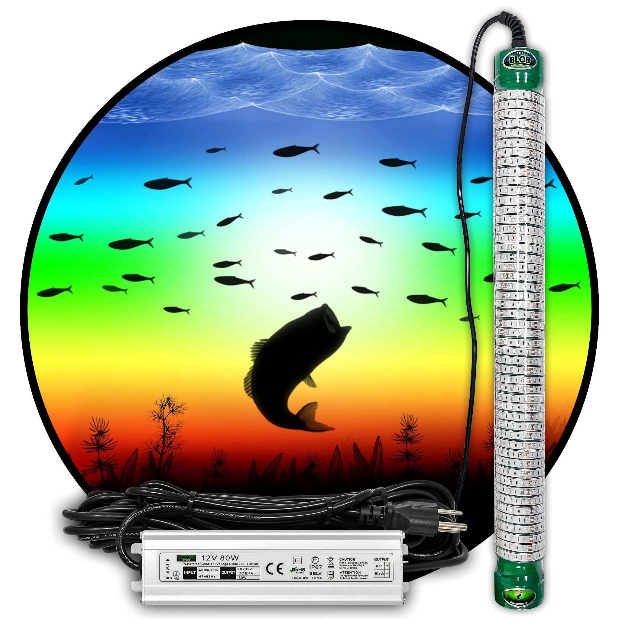 Build Your Blob LED Underwater Fishing Lights