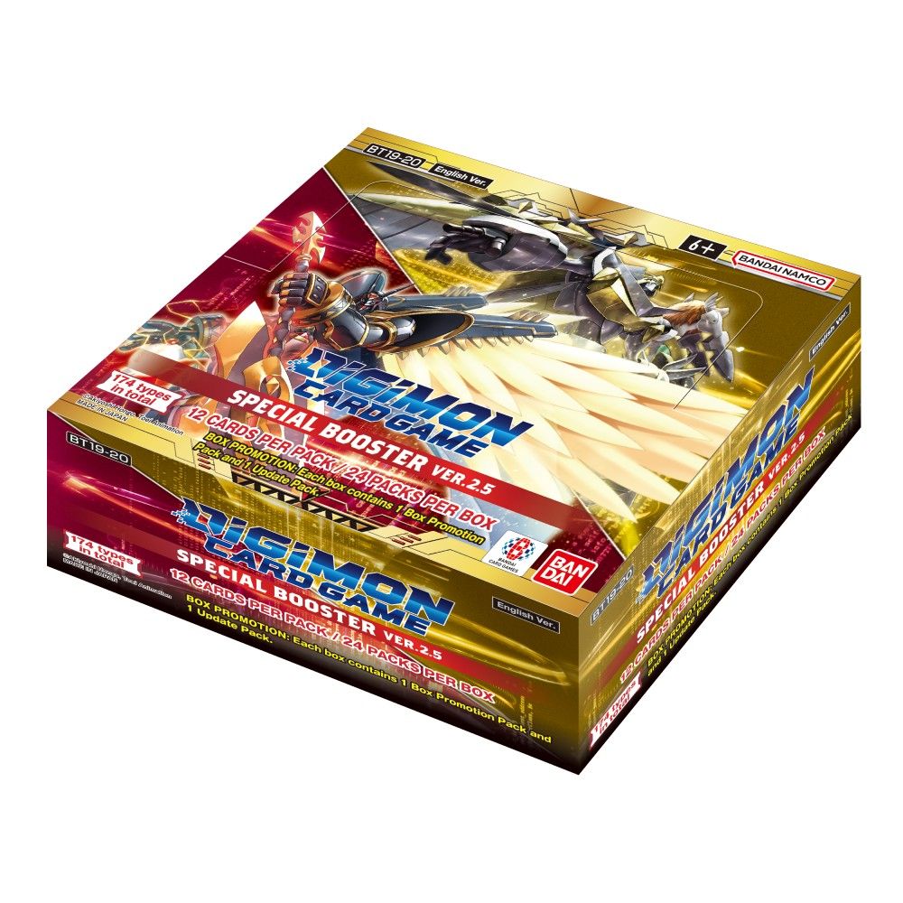 Digimon Card Game –  Special Booster Display – Version 2.5 [B19-20]