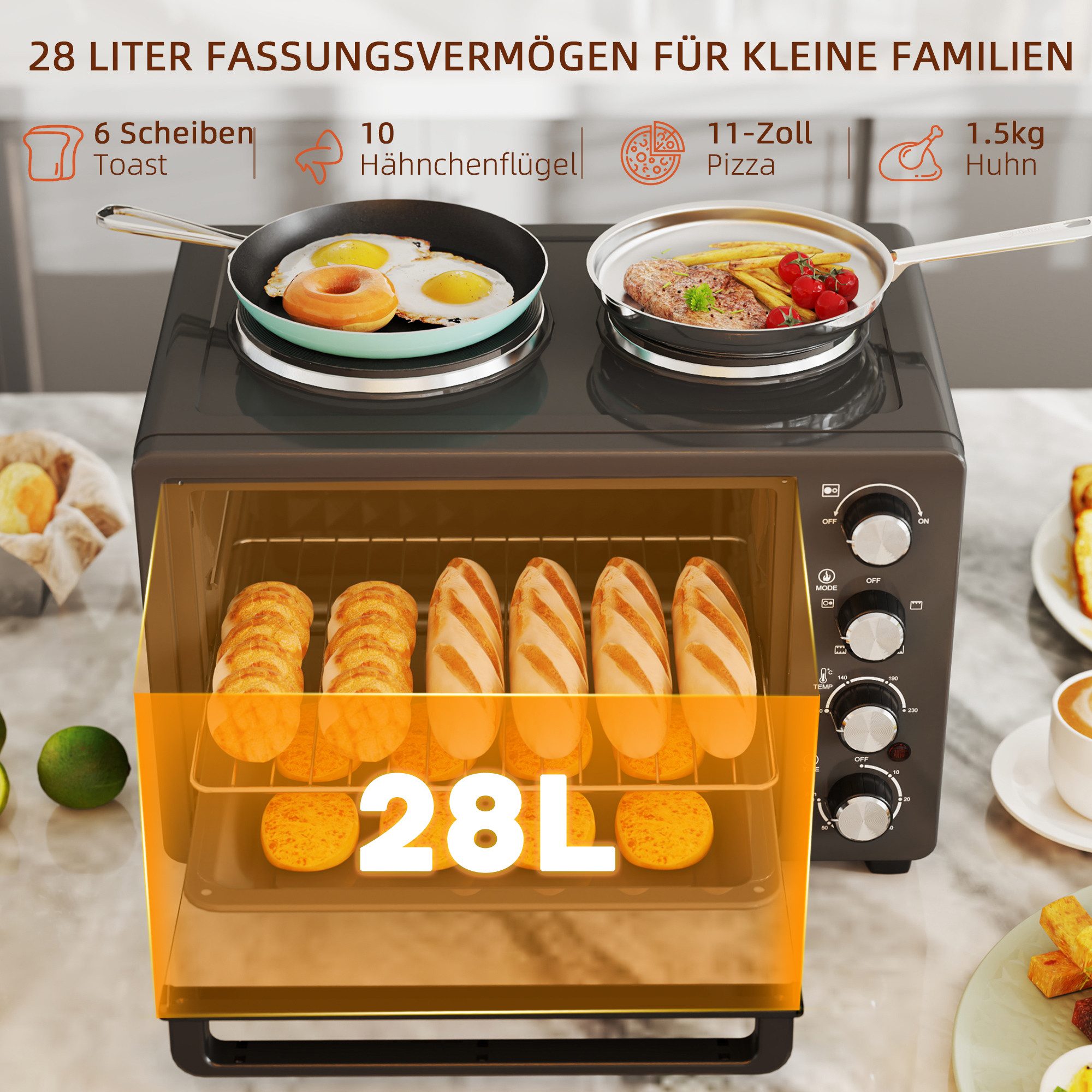 Heißluftfritteuse