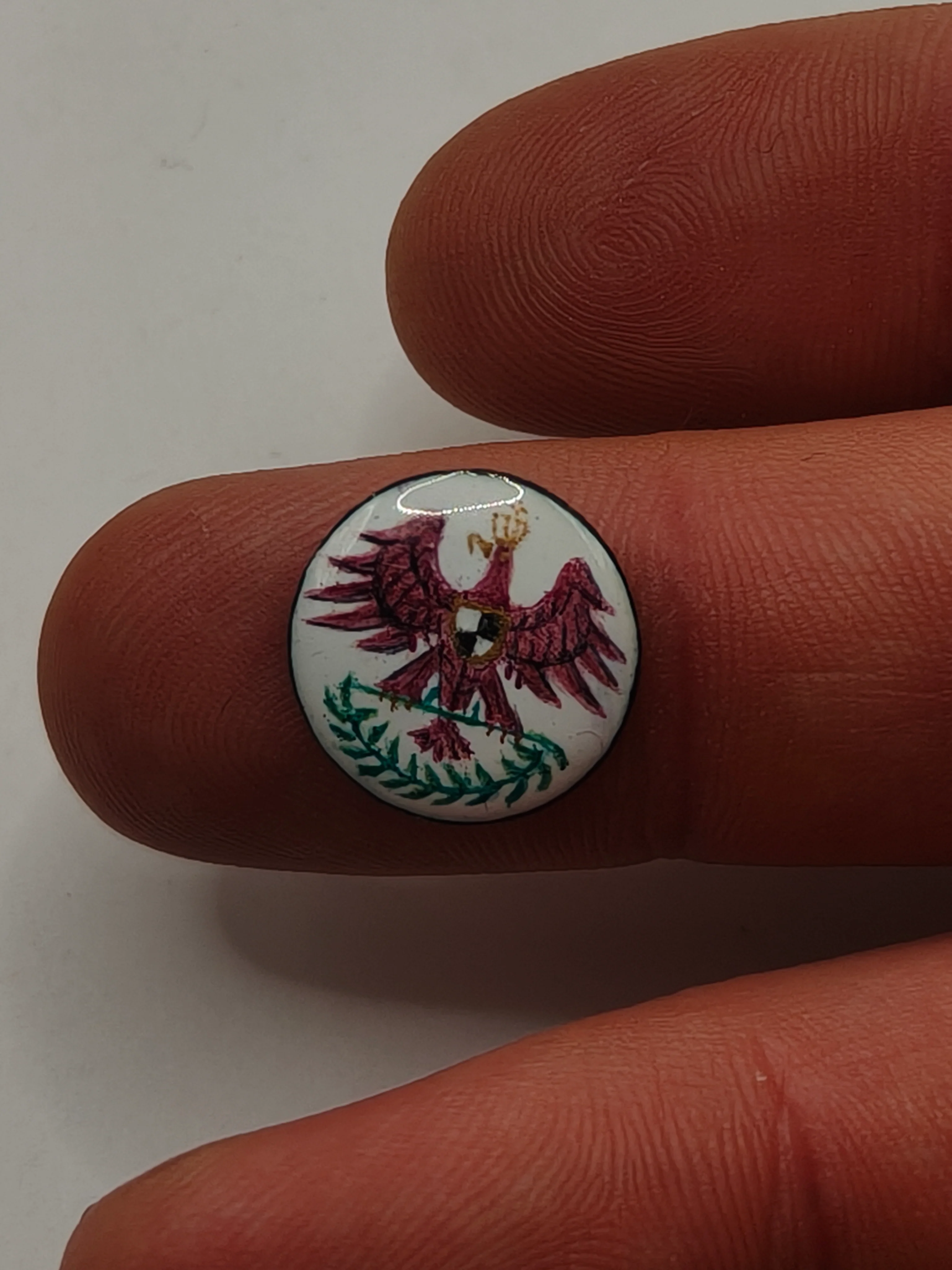 Centro medalla orden ��guila Roja . Prusia