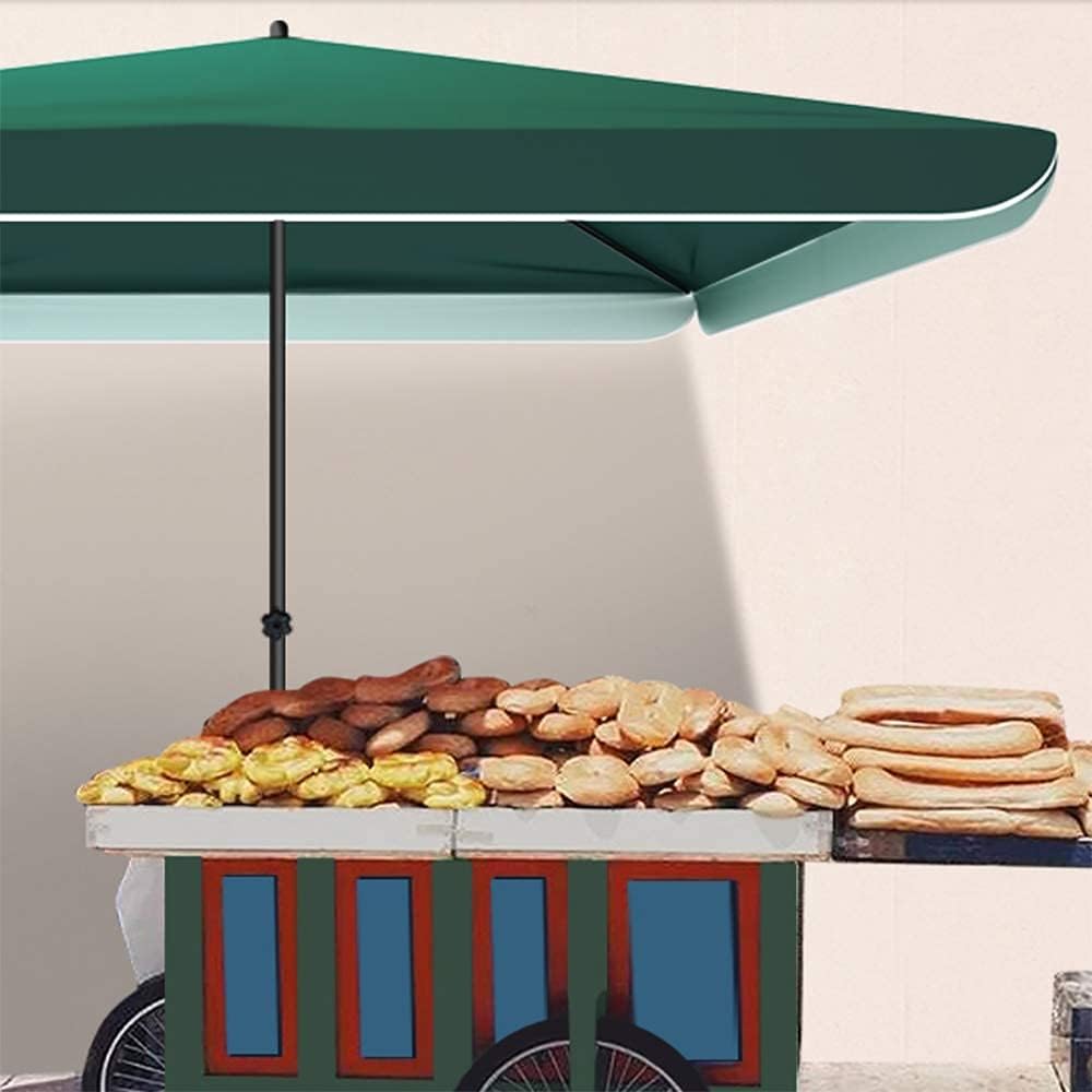 Garten Parasols Terrasse Garten mit Basis, Außenstrandschirm, Schadenstürhöhe einstellbar, rostsicheres Parasol für Verbraucher und kommerzielle Nutzung im Freien Parasole