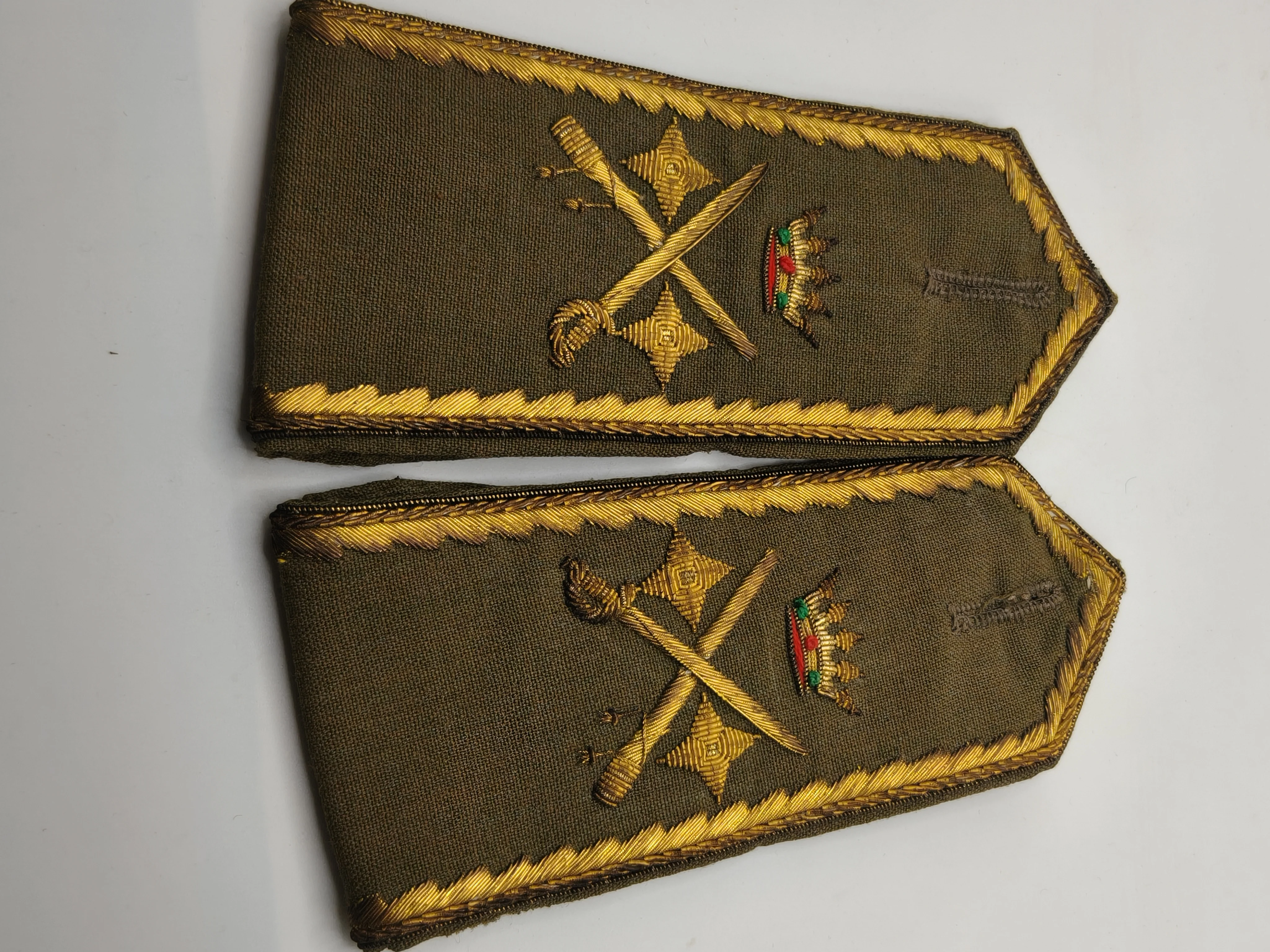 Major General Epaulettes. Spain Franco's period.