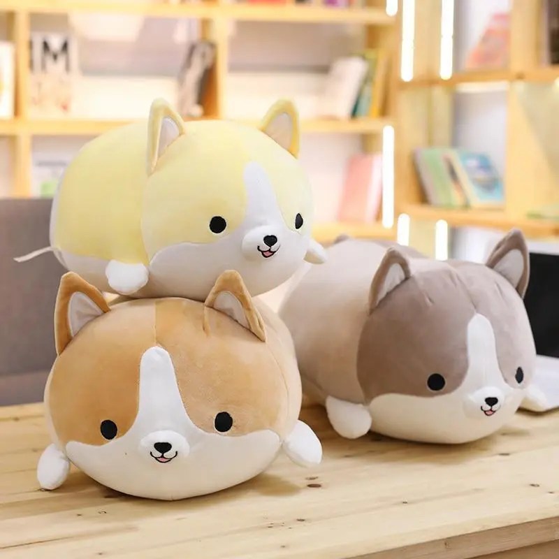 Stuffed Corgi Puppy Pillow Plush Gift