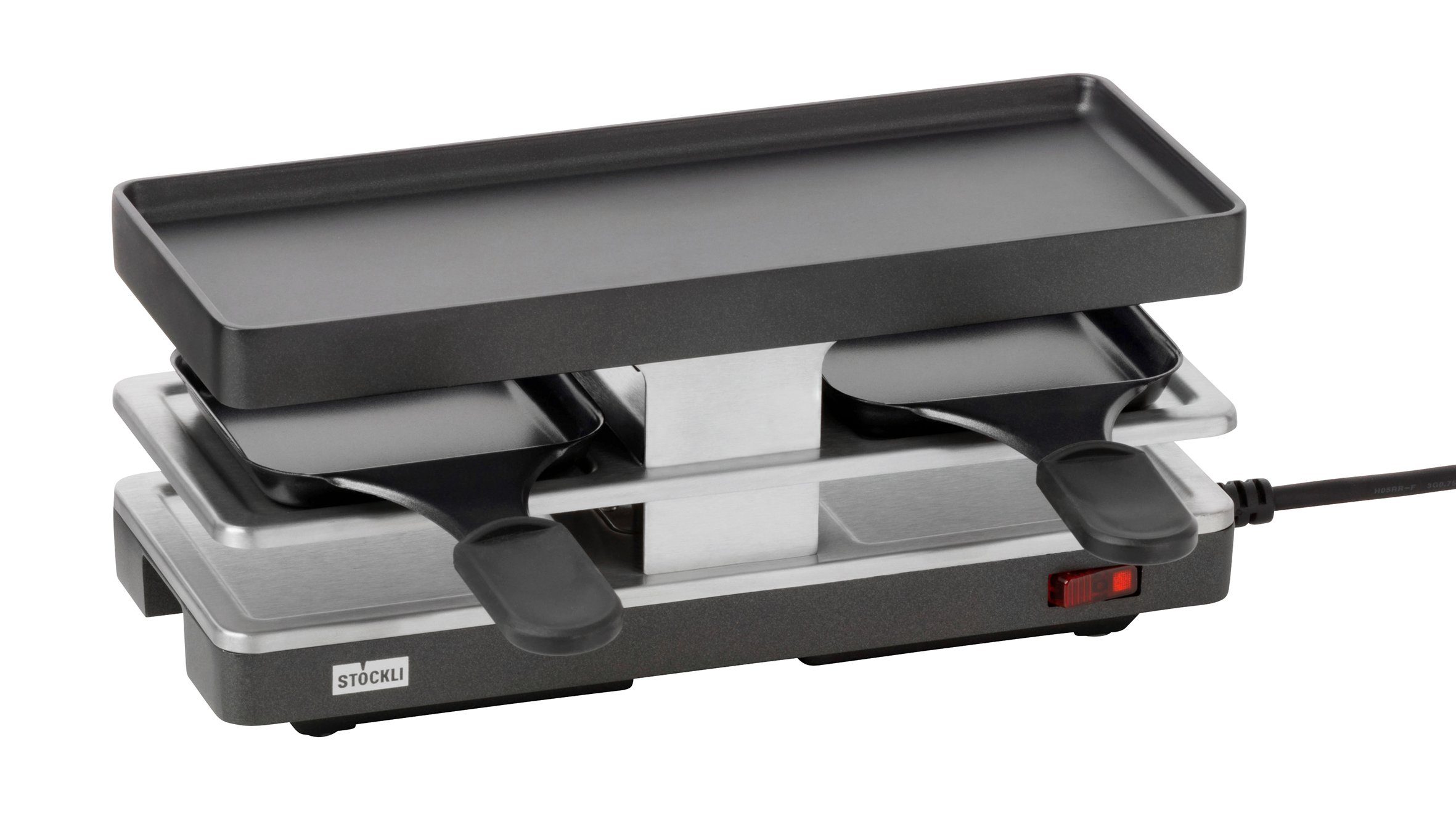Raclette Stöckli Raclette Twinboard Basis anthrazit