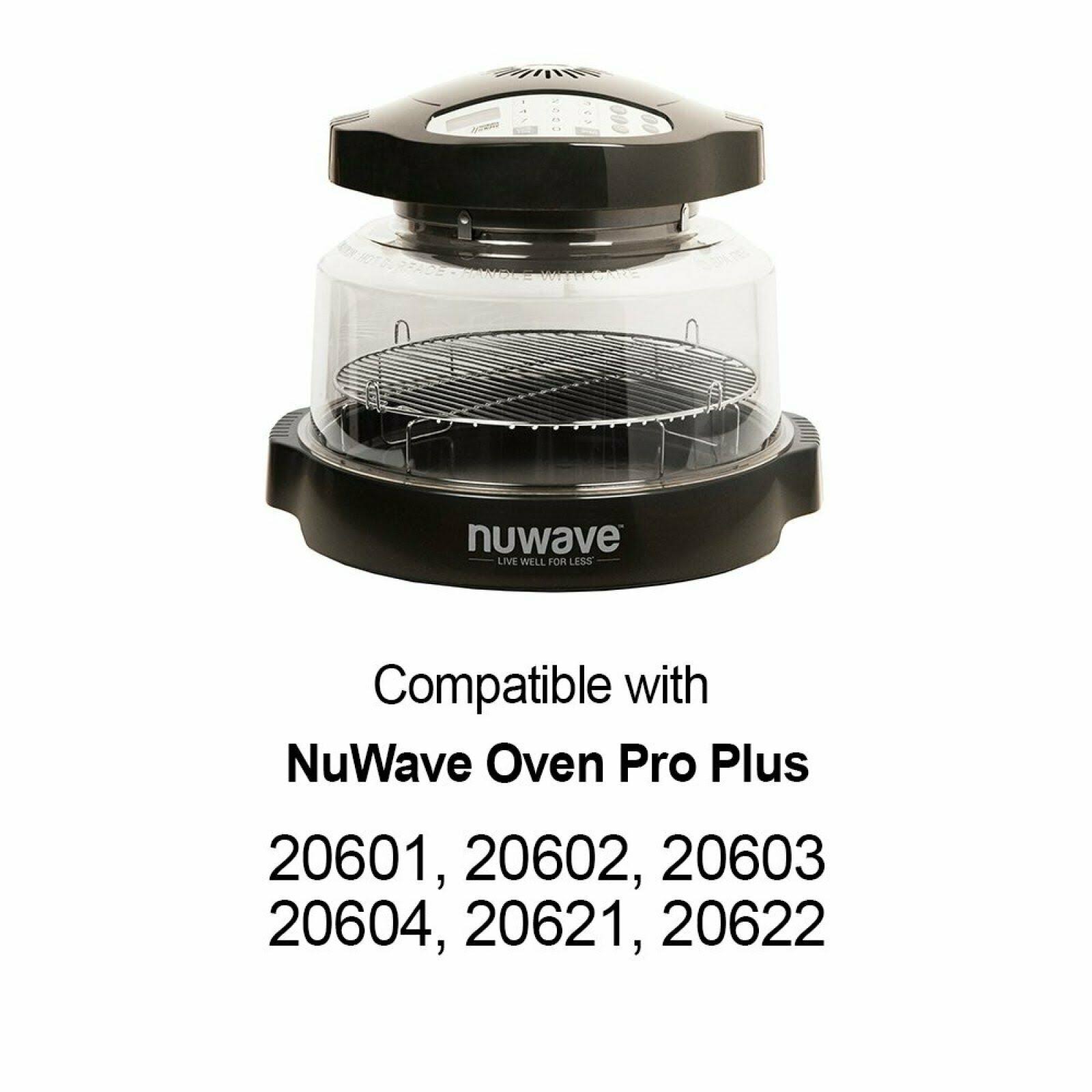 NuWave Oven Pro Plus Replacement Dome &ndash; Durable Polycarbonate, Dishwasher Safe