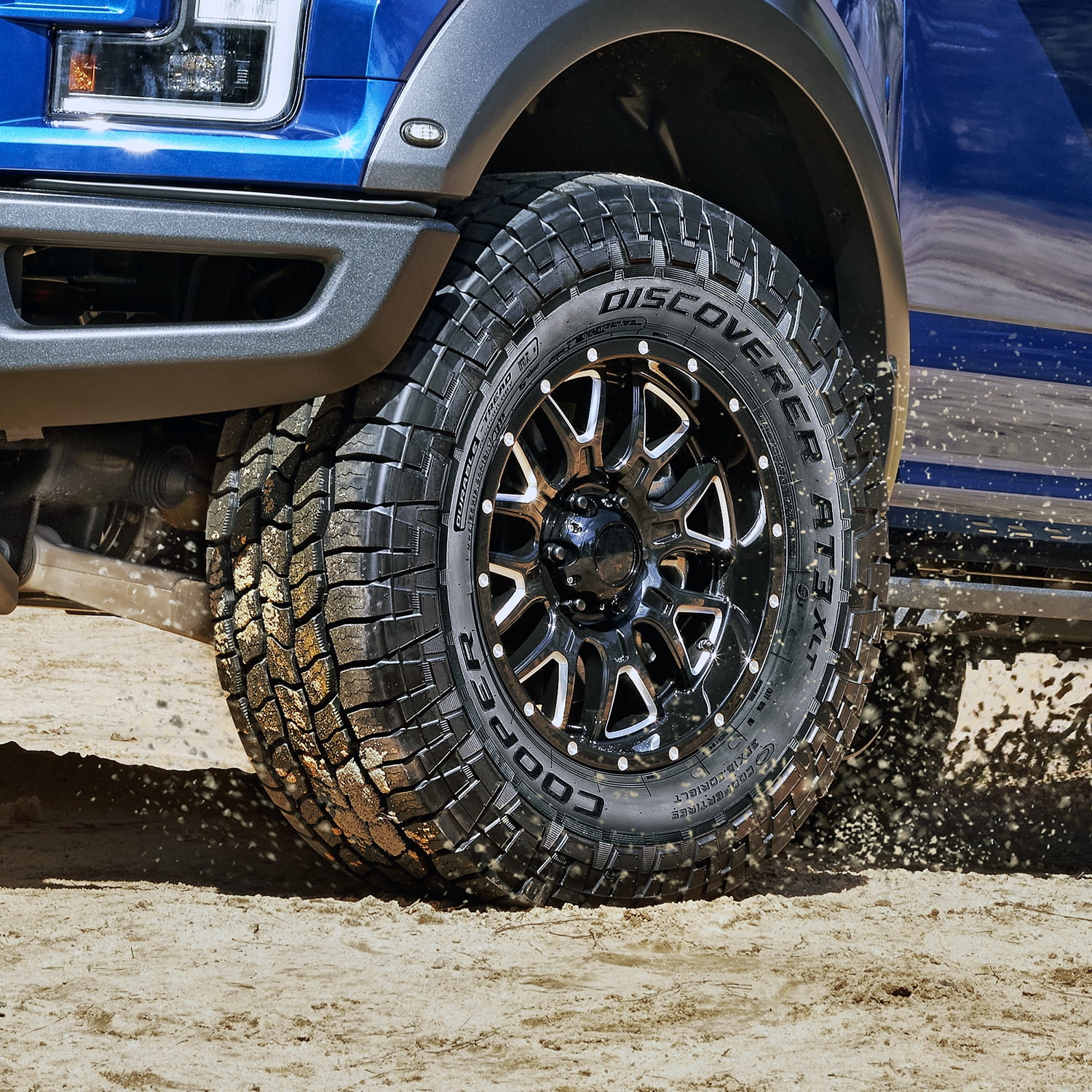 Cooper Discoverer AT3 XLT All Terrain Tires 285/70R17, Load E 10 Ply, Fits Ram 1500 Rebel & Jeep Wrangler Rubicon
