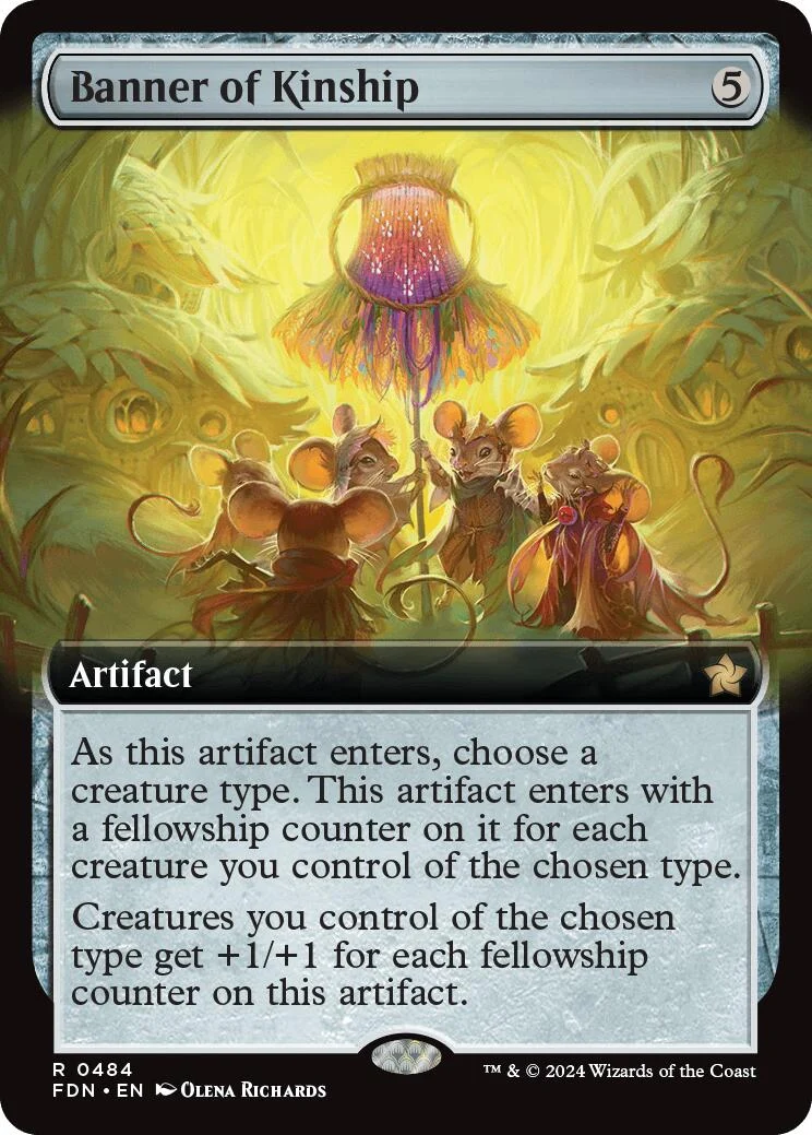 Banner of Kinship (Extended Art) (484) (Foundations)