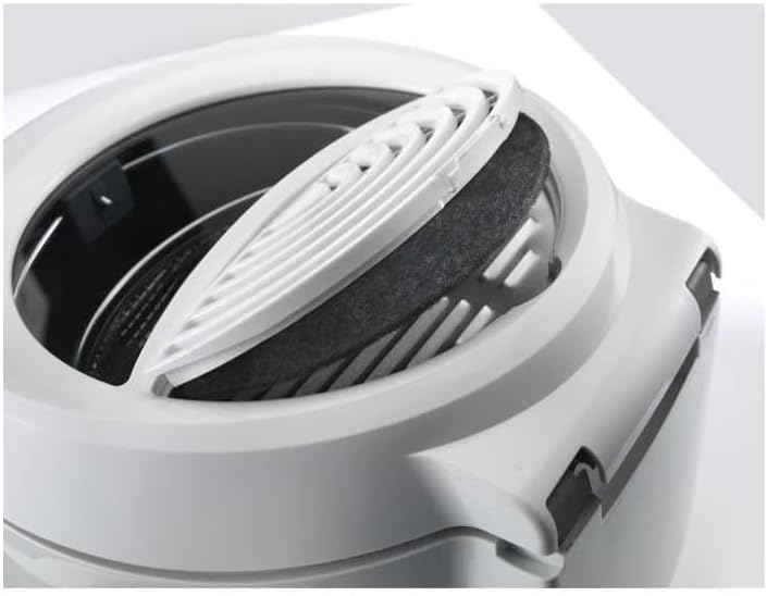 F38436 RotoFry Friggitrice, 1800 W, 1.5 Litri, Plastica, Bianco