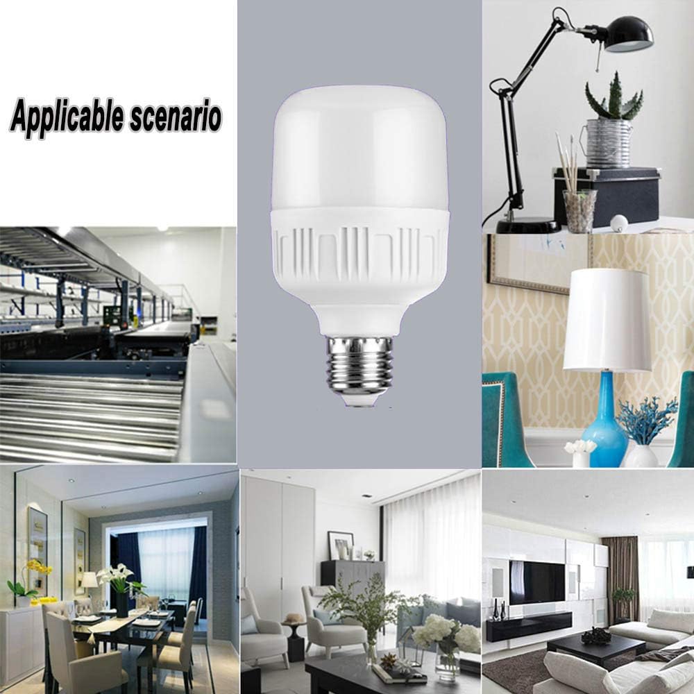 LED Lampe E27 Kaltweiß 36W Leuchtmittel Licht 6000K 3600 Lumen Abstrahlwinkel 360 Grad,LED Energiesparlampe,20 Stück
