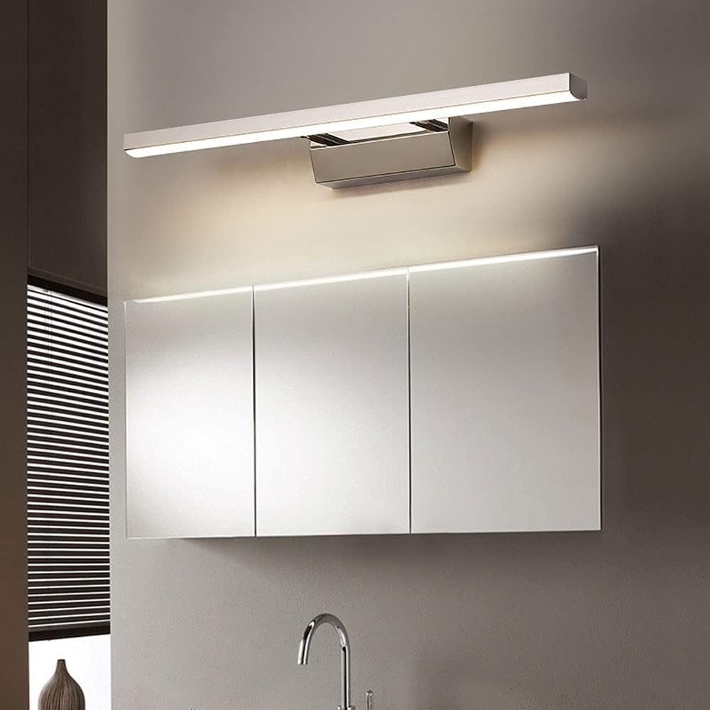 Led-Spiegel Frontlampe Badezimmer Waschtischleuchte, Metall Waschtischspiegelleuchte, Schminkbeleuchtung, Wandleuchte Für Spiegelschrank Waschraum Schminktisch/3000K/40Cm