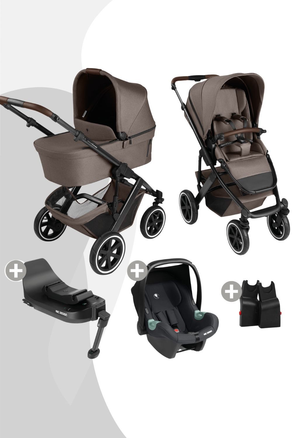 Kombi-Kinderwagen Salsa 5 Air 3in1 Aktion inkl. Tulip Babyschale und Adapter