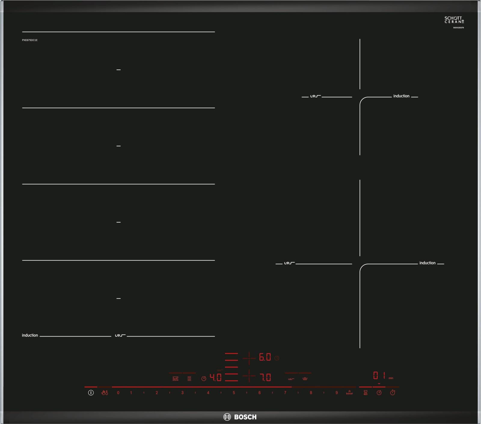Induktions-Kochfeld Serie 8 PXE675DC1E