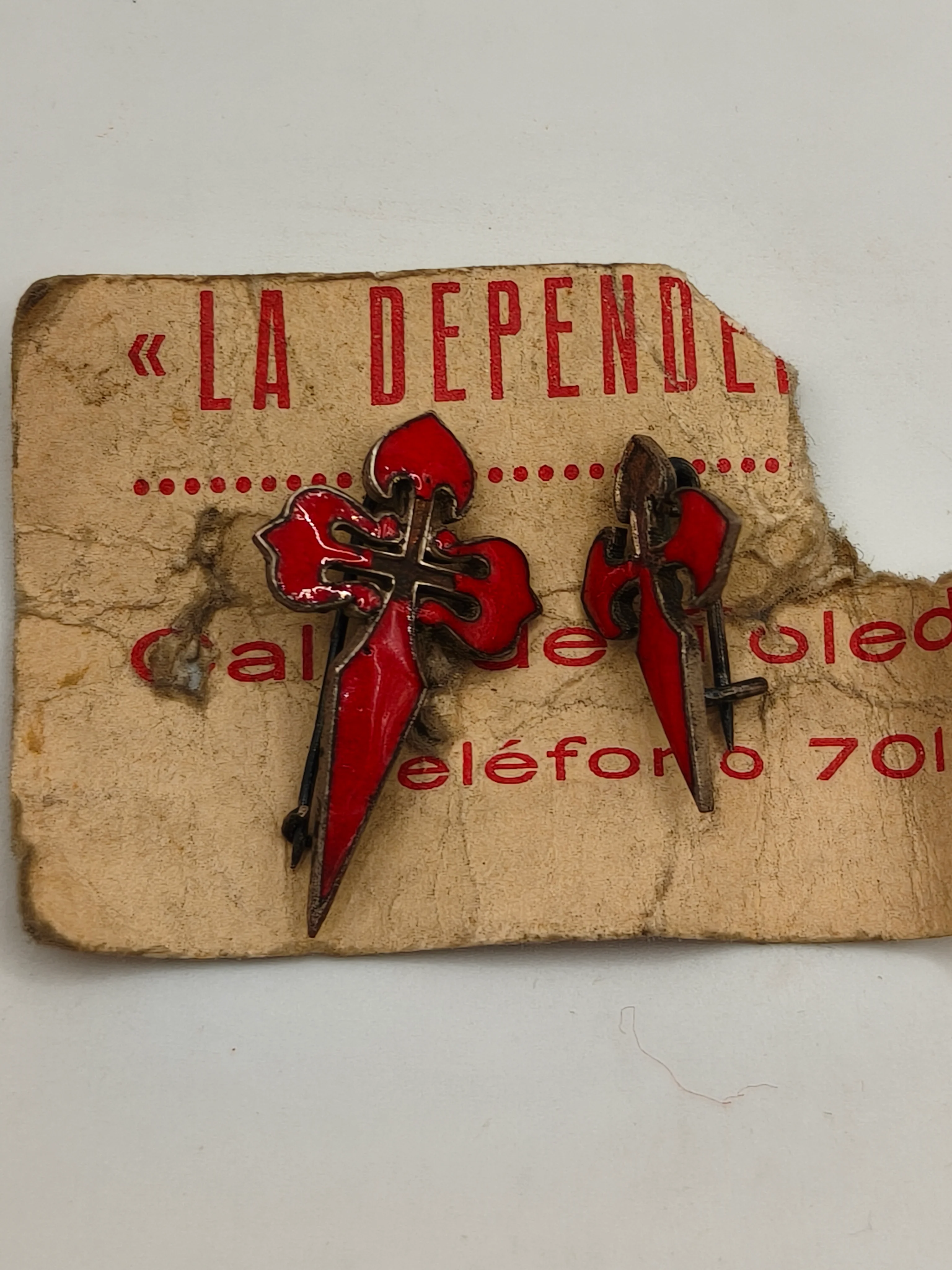 Santiago's order badges. Spain