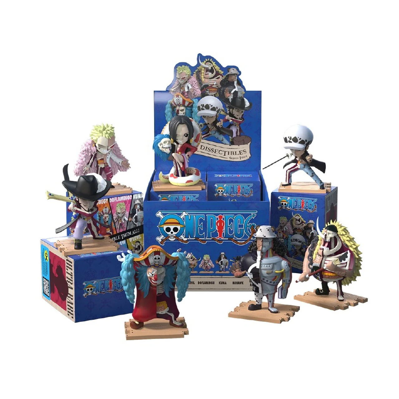 Mighty Jaxx: Freeny's Hidden Dissectibles – One Piece (Warlords Edition)