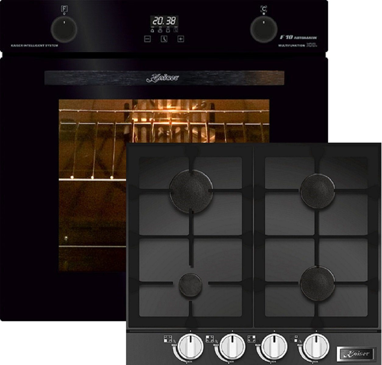 Backofen-Set EH 6367+ KCG 6387//