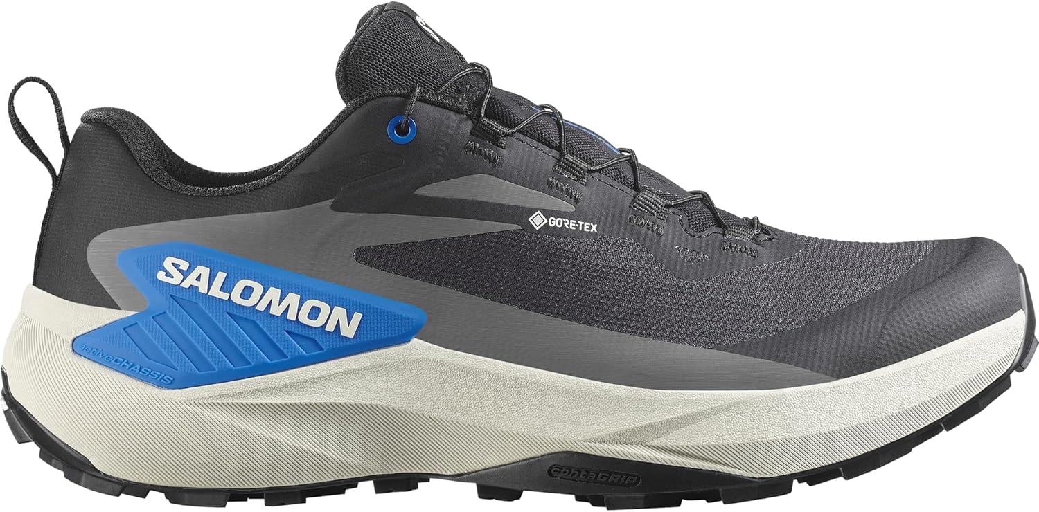 Salomon Trail Running Genesis GTX Herrenschuhe, Schwarz