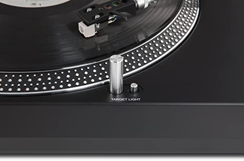 TechniSat TECHNIPLAYER LP 300   Giradischi professionale USB per DJ (con funzione scratch e digitalizzazione, velocità: 33/45 giri/min, azionamento diretto controllato al quarzo) nero : Elettronica