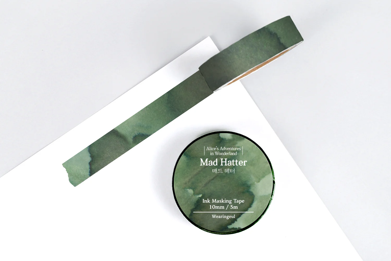 Wearingeul Ink Washi Tape - World Literature - Mad Hatter