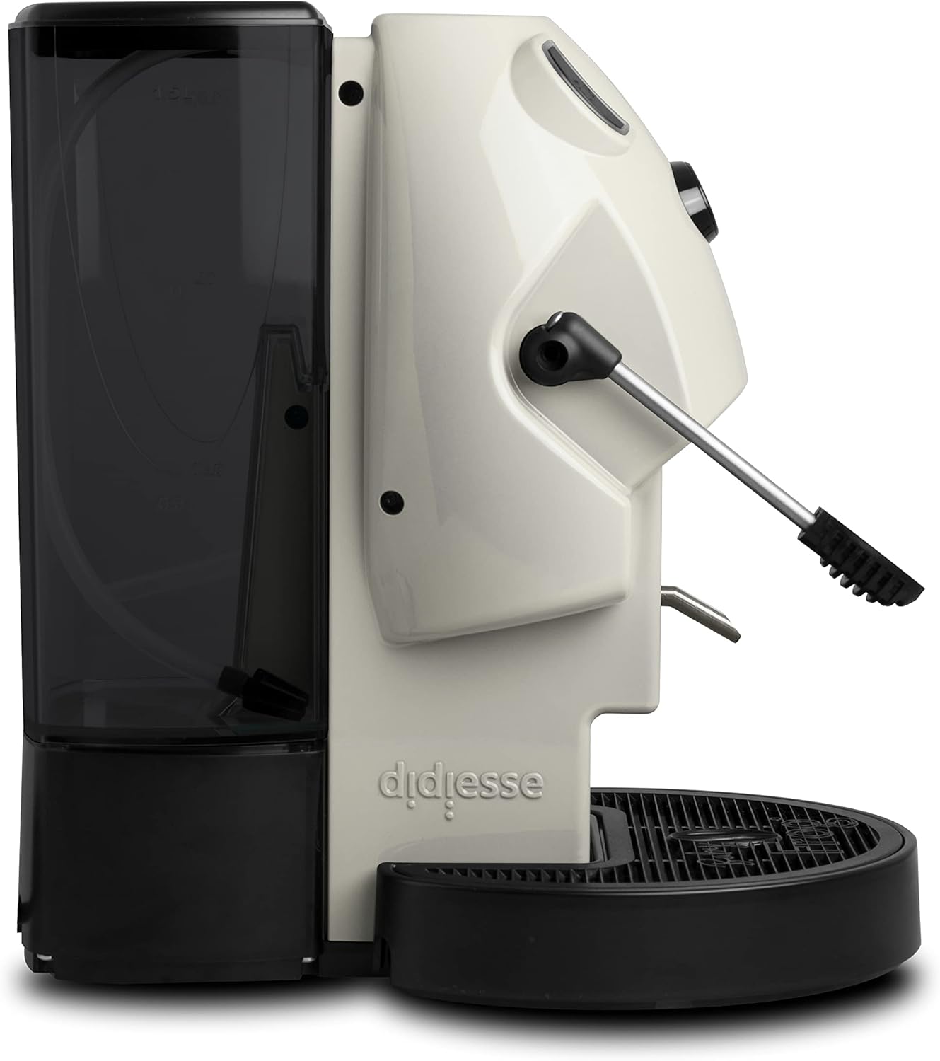 Didiesse – Macchina da Caffè con Cialde - Modello Baby Frog Macchinetta a Cialde – Compatta 450W - con Funzione Stand-by e Serbatoio da 1.5L (Avorio)