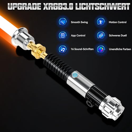 leggera Duell Lightsaber Control impugnatura Soundfonts