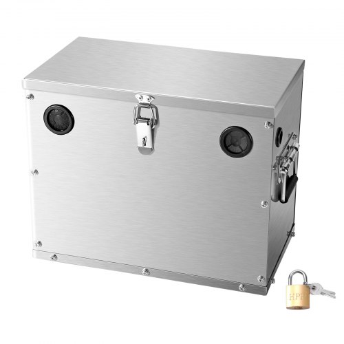 VEVOR Batteriekasten Gruppe 24/31 Edelstahlgehäuse für Autos Trolling-Motoren