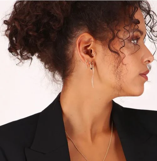 Scribble & Stone Mini Diverge Earrings