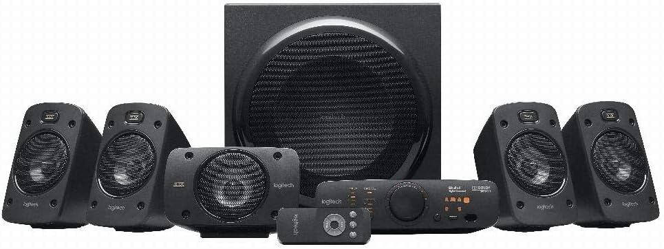 Logitech Z906 Sistema Altoparlanti stereo 3D, 500 Watts Dolby Surround 5.1
