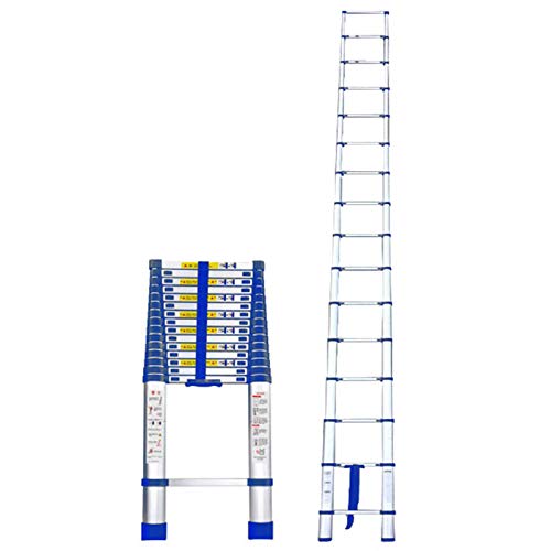 Scala Estensibile in Alluminio Industriale da 8,5 Piedi/ 12,5 Piedi/ 16,5 Piedi/ 20 Piedi/ 23 Piedi/ 26 Piedi di Altezza, Scale telescopiche estensibili per soffitte domestiche e lavori all' : Amazon.it: Fai da te