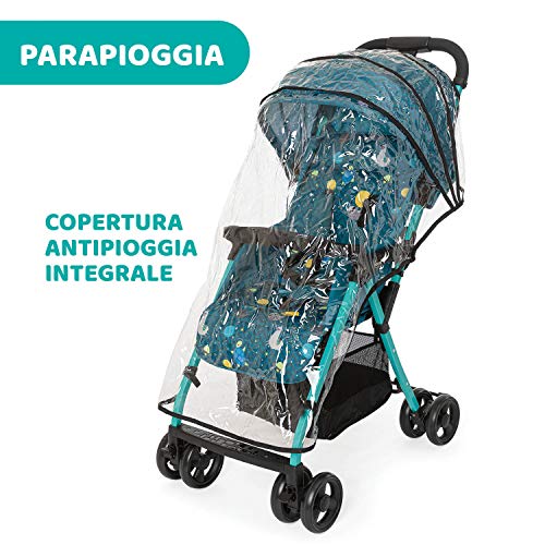 Chicco Ohlalà 3 Passeggino Ultraleggero Da 0 Mesi A 15 Kg, Blu Petrolio,101 X 81 X 47 Cm : Prima infanzia