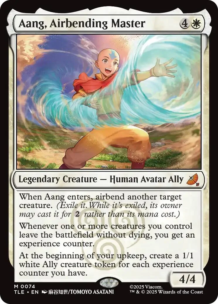 Aang, Airbending Master (74) (Avatar: The Last Airbender: Eternal-Legal)