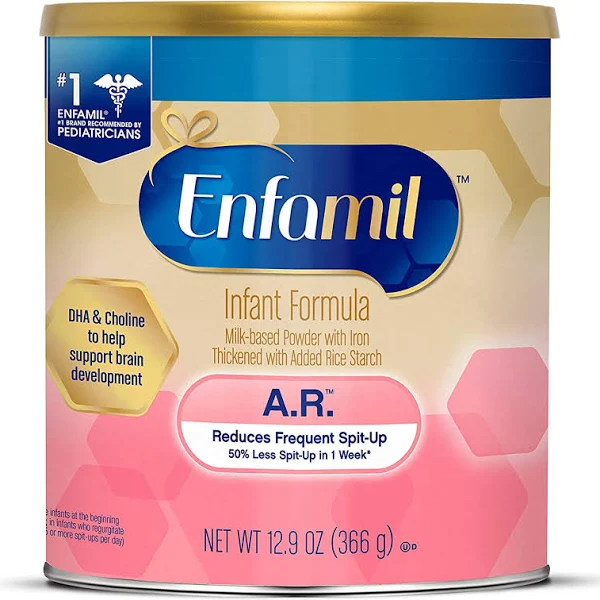 Enfamil A.R. Infant Formula Powder, 12.9 oz Can &ndash; Reduces Spit Up, Supports Digestive Health