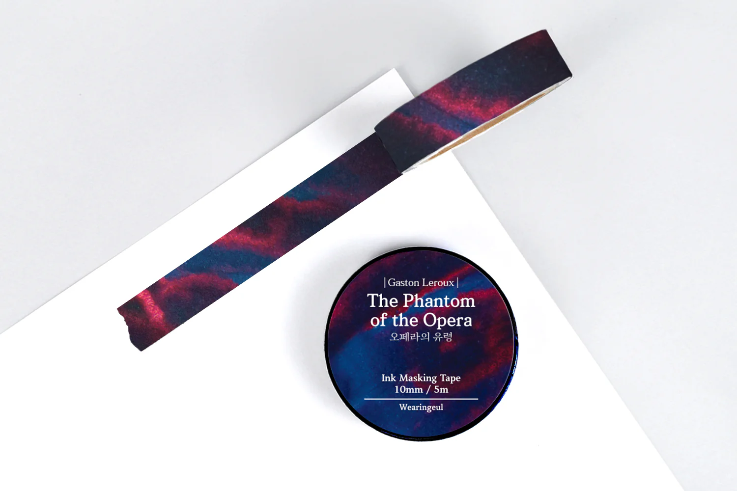 Wearingeul Ink Washi Tape - World Literature - The Phantom of the Opera