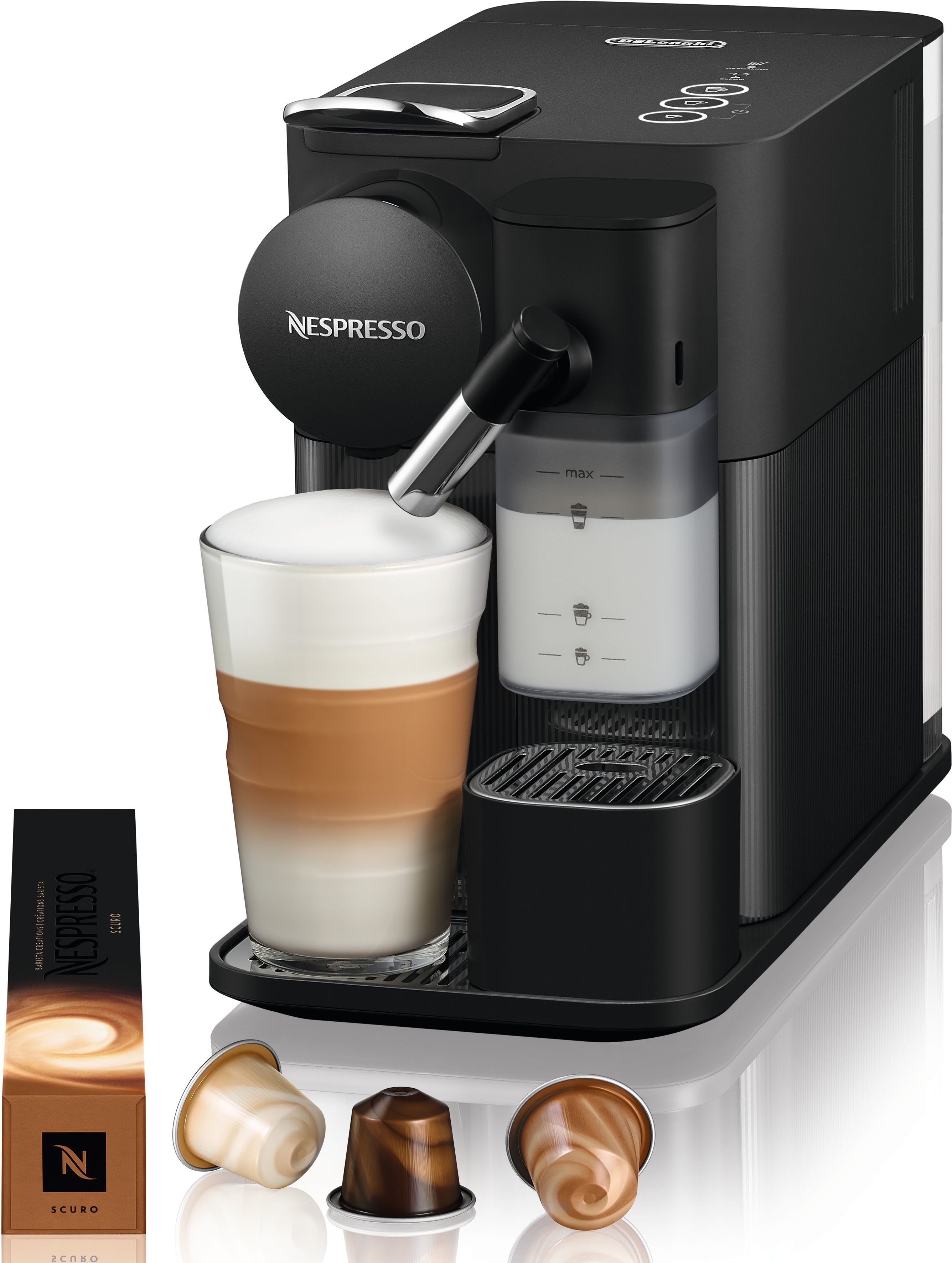 Kapselmaschine Lattissima One EN510.B von DeLonghi, Black