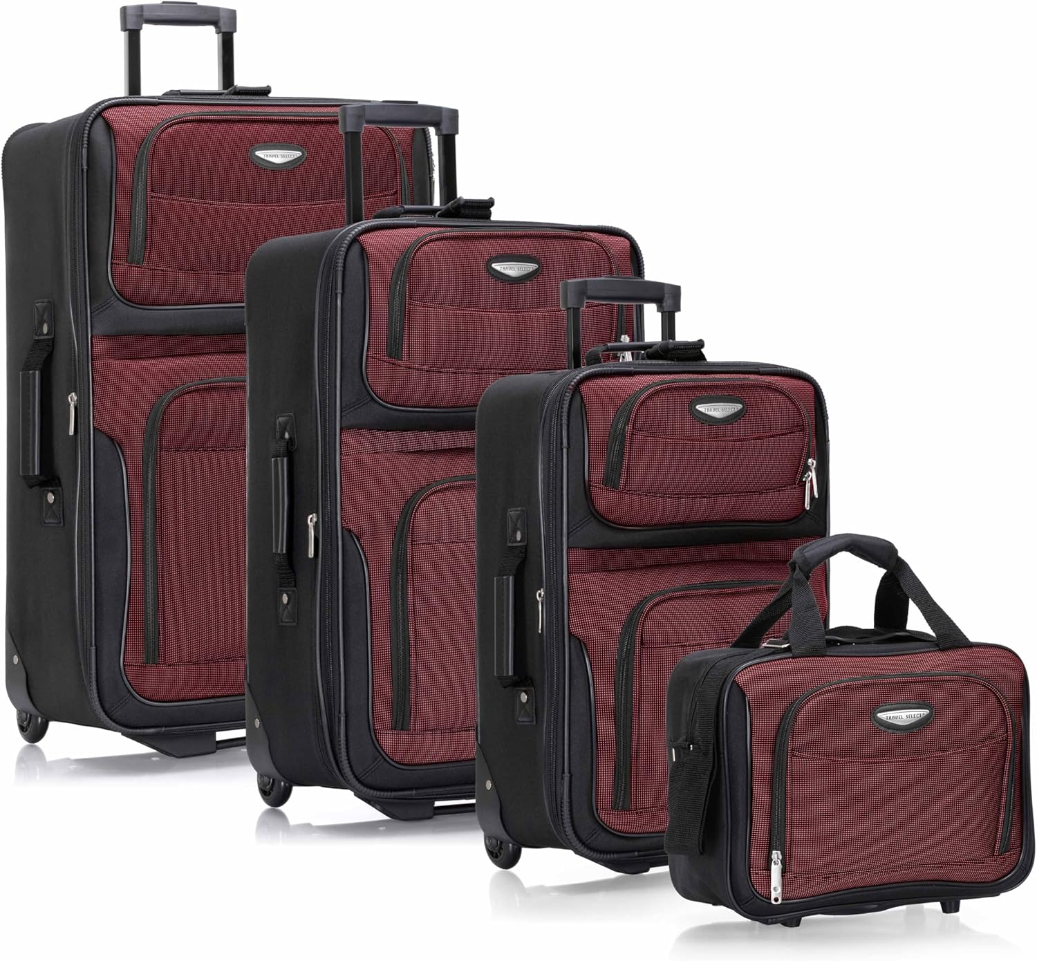 Piece Softside Expandable Luggage Set