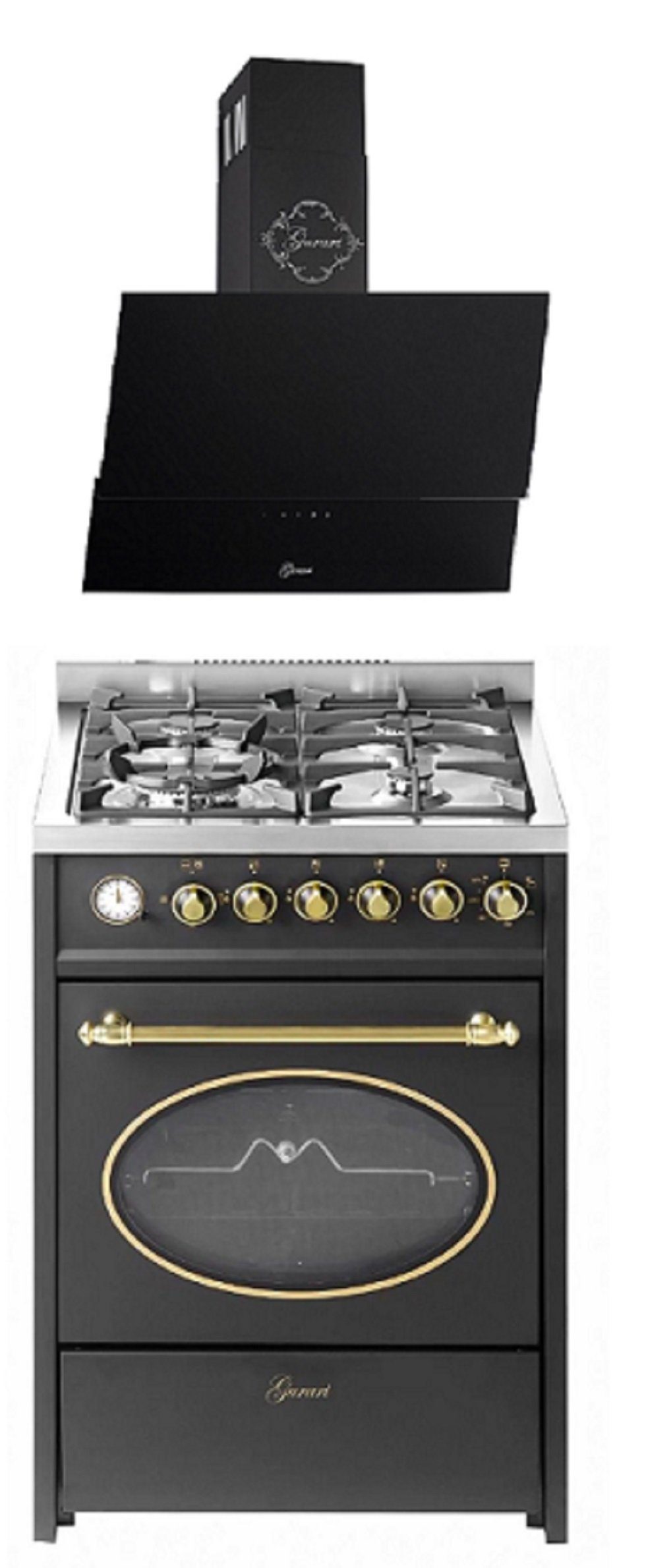 Gasherd-Set GCH G 614 BR+GCH 268 BL 6 Prime/