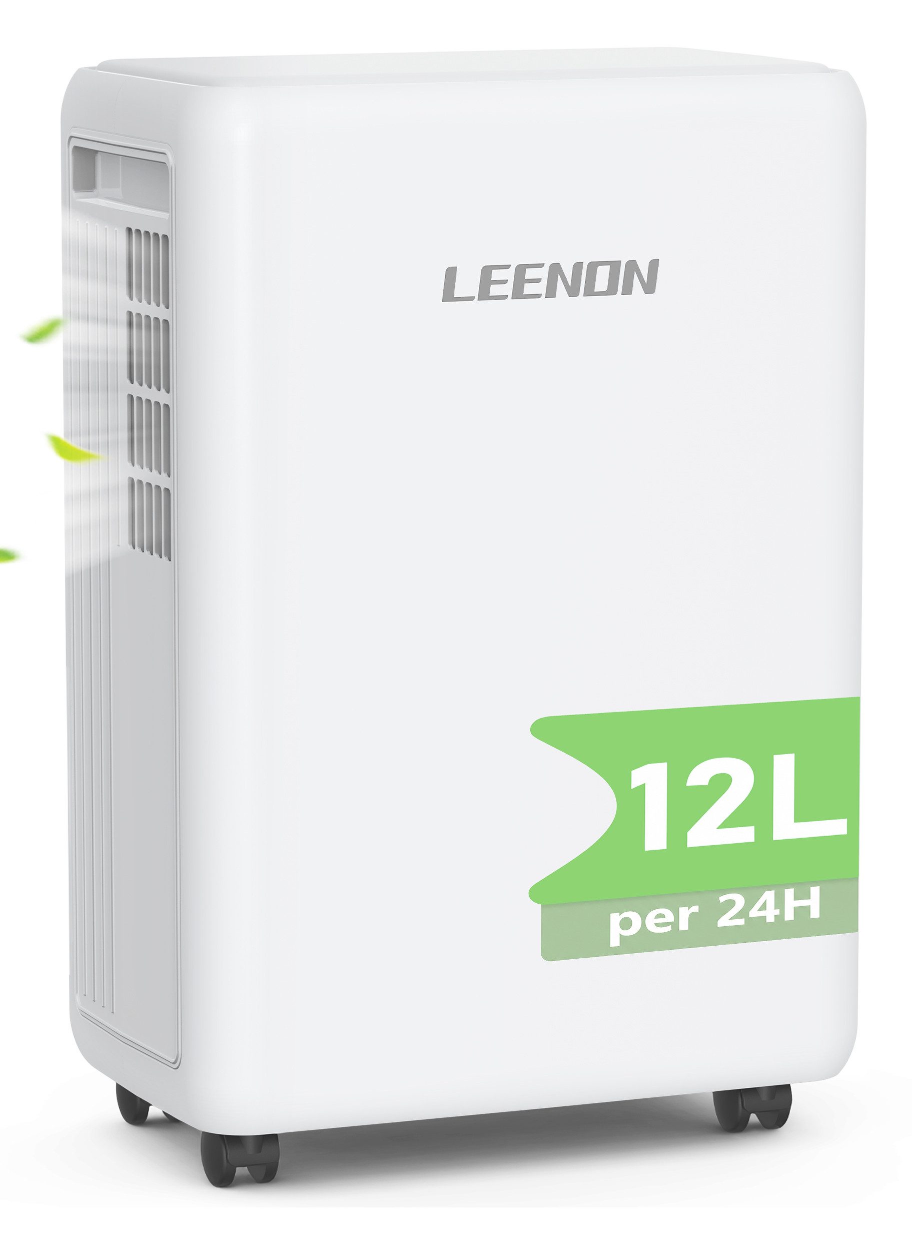 Luftentfeuchter Luftentfeuchter Elektrisch,Timer,12L/24H, leise 36dB Raumentfeuchter