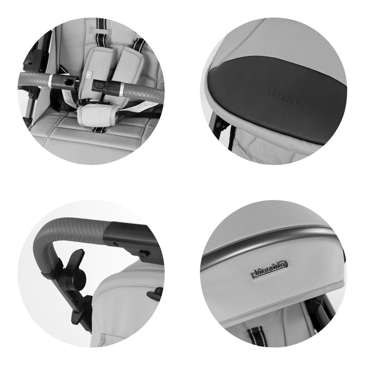 Kinder-Buggy Kinderwagen Omnia RU-Räder