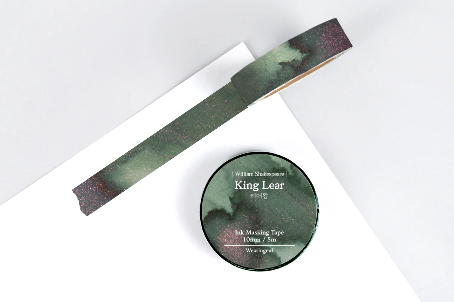 Wearingeul Ink Washi Tape - World Literature - King Lear