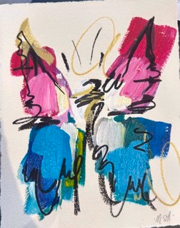 Jewel Tone Butterfly by Ash Almonte