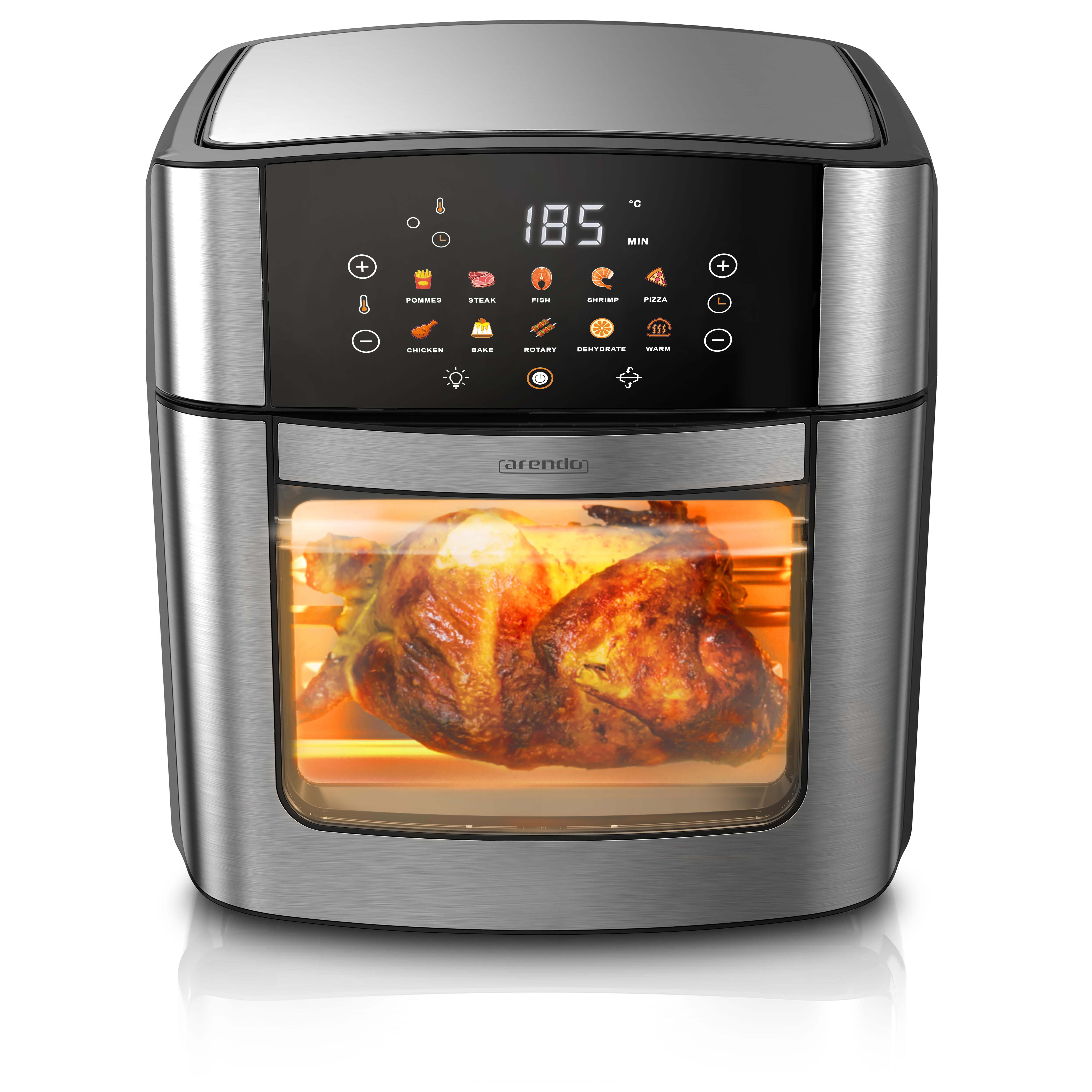 Heißluftfritteuse WLAN Multifunktionsofen 16L, Backofen, Grill, Dörrautomat, Air Fryer