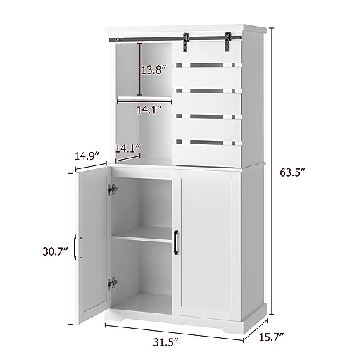 BOTLOG Bot HPB Cucina Dispensa Armadio, Legno ingegnerizzato, Bianco : Amazon.it: Casa e cucina