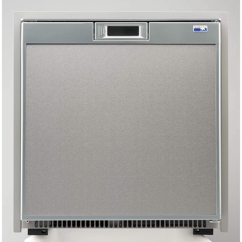 Norcold NR751SS Refrigerator (120AC/220AC 12DC/24DC, HiTmpCut Built in Self Venting, High Voltage Requires Power Cord, Stainless Steel)