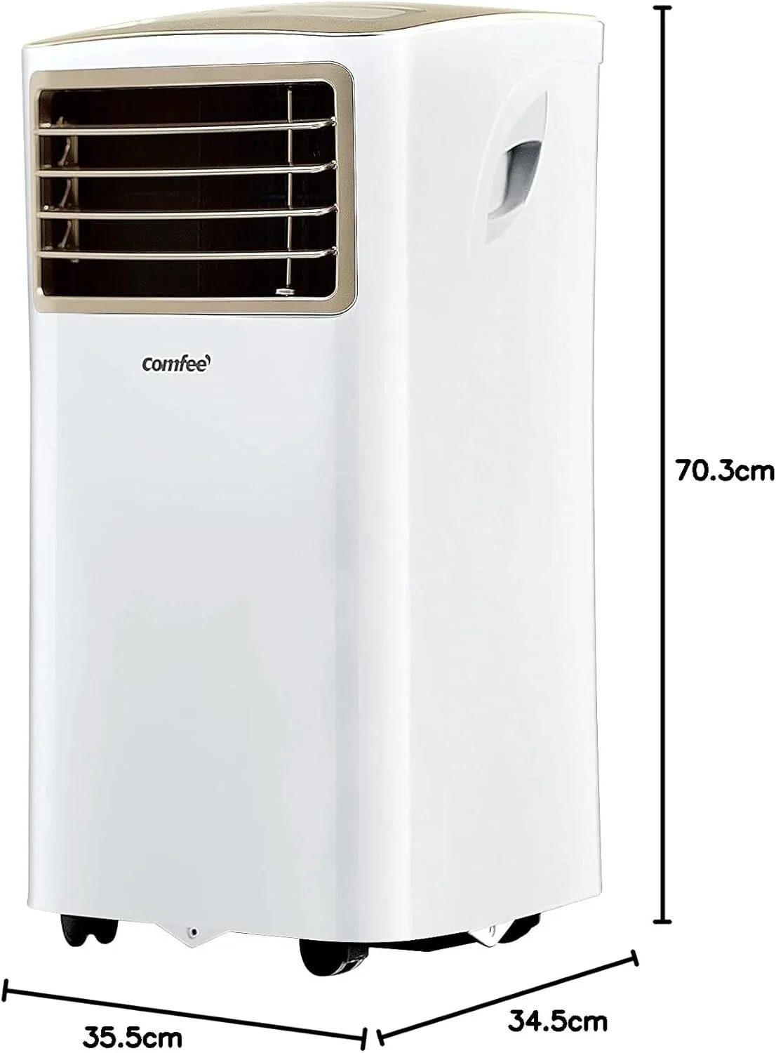 Comfee Mobiles Klimagert Easy Cool 2.0, 7000 BTU 2,0kW, K��hlen&Ventilieren&Entfeuchten, Raumgre bis 68m(25�O), APP-Steuerung/Alexa/Google Home/IFTTT, Mobile Klimaanlage mit Abluftschlauch