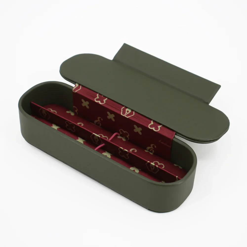 Esterbrook Pen Nook - Double Pen Case - Moss Green