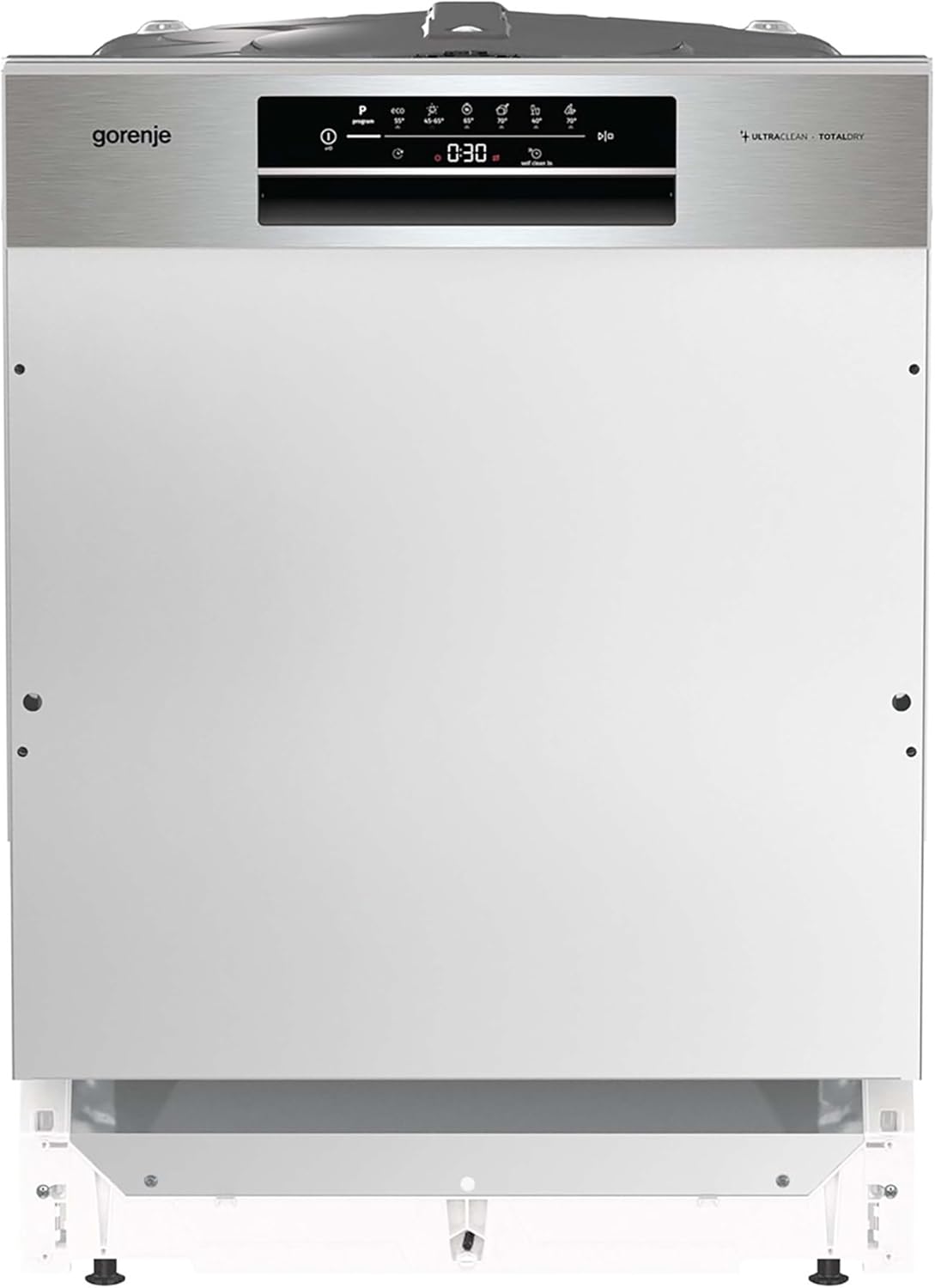 Gorenje GV663A66 Geschirrspüler/Einbaugerät FRONT NICHT ENTHALTEN/Made in EU/60 breite/16 Maßgedecke/8 Programme/TotalDry/Nachtprogramm/Status LED Licht/EEK: A-10%/Einbaumaße (HxBxT): 82 x 60 x 55,5cm