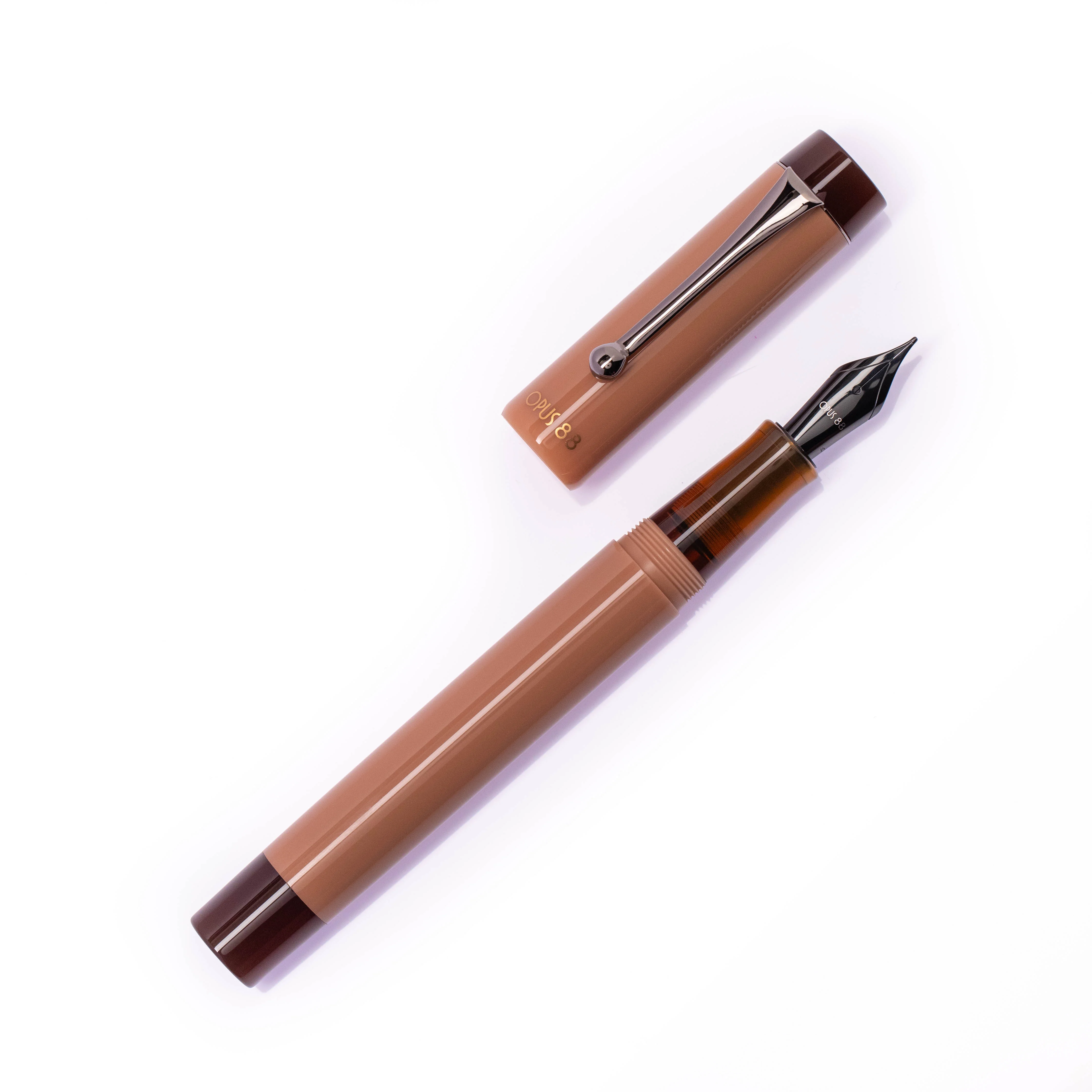 Opus 88 Demo Fountain Pen - Mocha Mousse PVD Fountain pen